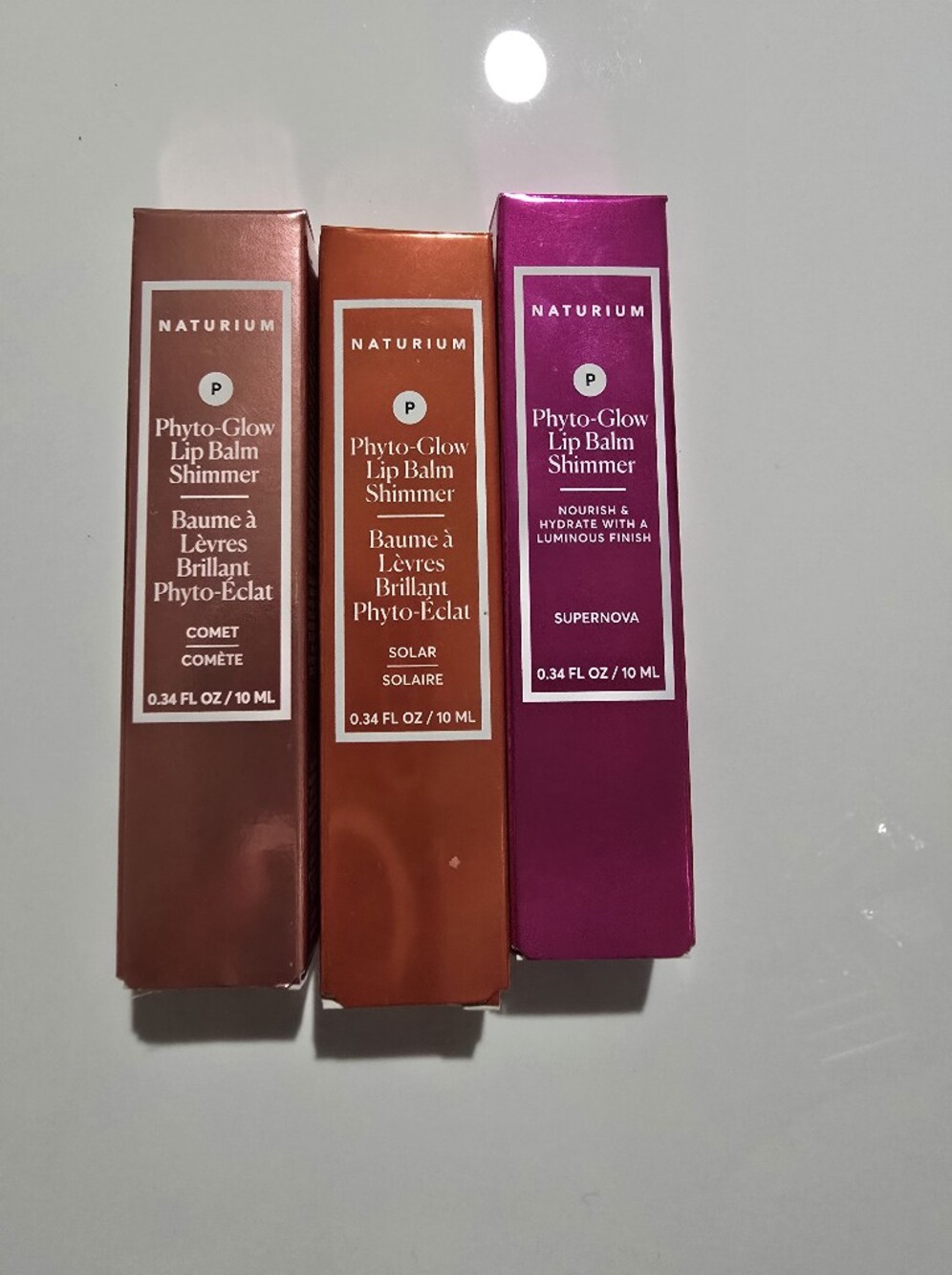 NATURIUM Phyto-Glow Lip Balm Shimmer Bundle